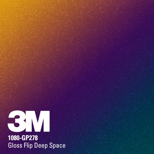 3M 1080 Gloss Flip Deep Space (Blue Bronze Purple) (GP278)