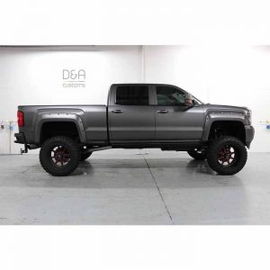 GMC wrapped in 3M 1080 Satin Dark Gray vinyl