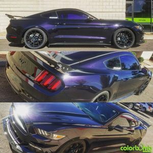 Ford wrapped in new 3M 1080 Gloss Wicked Purple vinyl