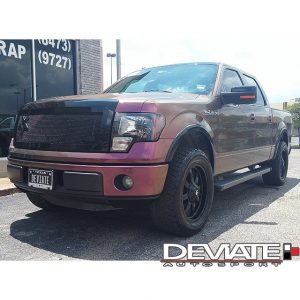Ford wrapped in Orafol 970RA Shift Effect Aubergine/Bronze vinyl