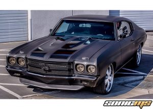 Chevrolet wrapped in 1080 Matte Black and Gloss Black vinyls