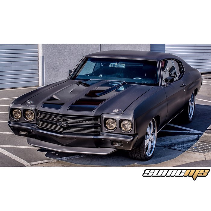 Flat Black Classic Cars