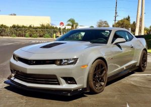 Chevrolet wrapped in Avery SW Gloss Dark Grey vinyl