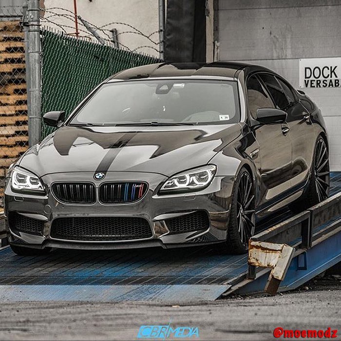 Bmw Wrapped In Avery Sw Black Chrome Vinyl