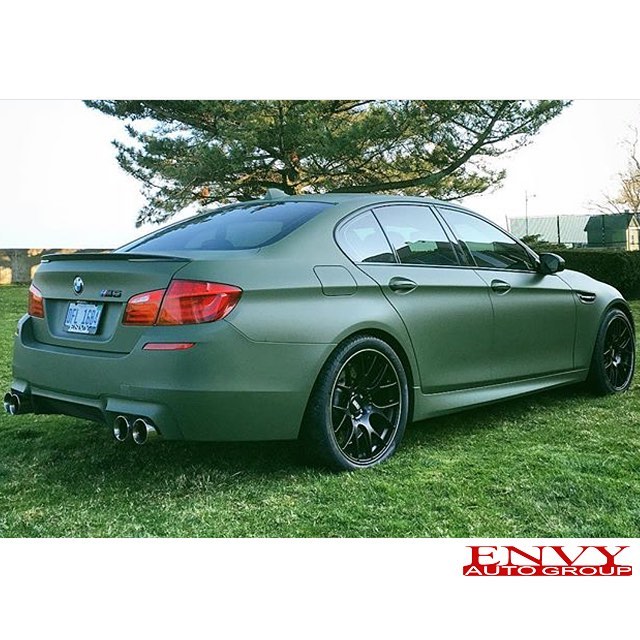 BMW wrapped in 3M 1080 Matte Military Green vinyl Vinyl Wrap 3M Cars & Vehicles