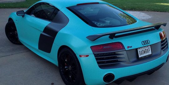 Audi wrapped in 3M IJ180Cv3 vinyl