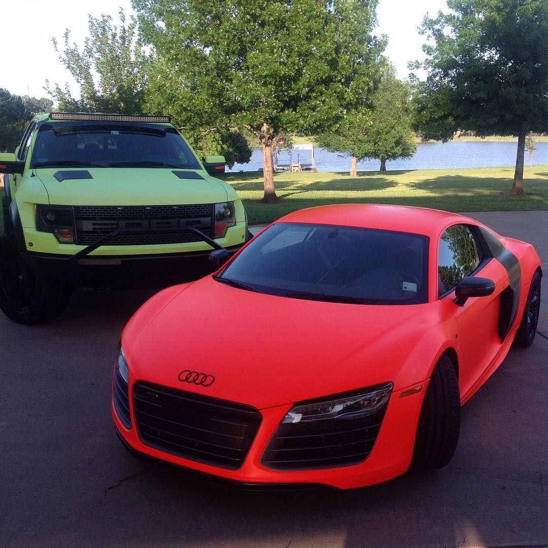 Audi r8 Neon