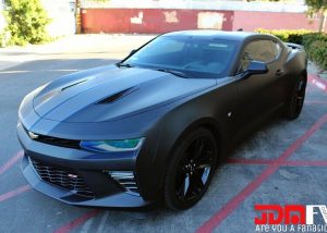 Chevrolet wrapped in 1080 Matte Black and Matte Dark Gray vinyls