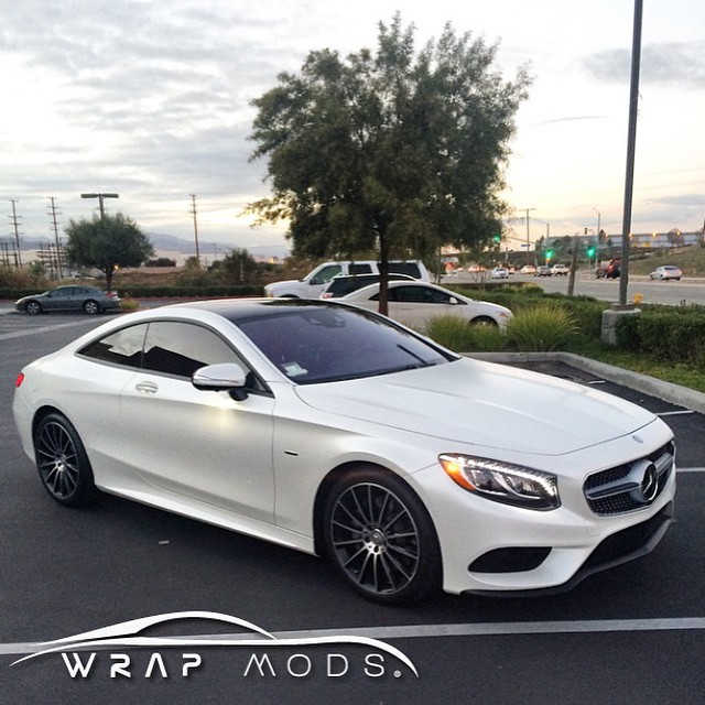 Diamond White Pearl Mercedes