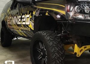 Chevrolet wrapped in custom printed 3M 180Cv3 vinyl