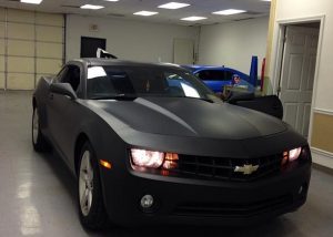 Chevrolet wrapped in 3M 1080-M22 Matte Deep Black