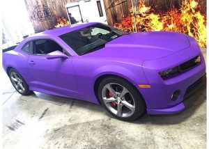 Chevrolet wrapped in 3M 1080-M38 Matte Royal Purple