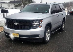 Chevrolet wrapped in Avery SW900-857M Matte Silver Metallic