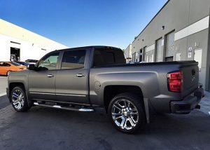 Chevrolet wrapped in 3M 1080-M261 Matte Dark Gray