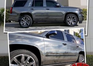 Chevrolet wrapped in Avery SW900-196 Black Chrome