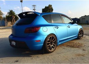 Chevrolet wrapped in 3M 1080-M227 Matte Blue Metallic