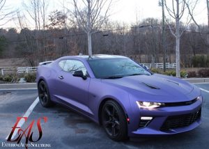 Chevrolet wrapped in Avery SW900-565 Matte Purple Metallic