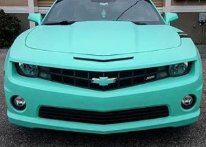 Chevrolet wrapped in Avery SW900-713 Matte Vintage Green