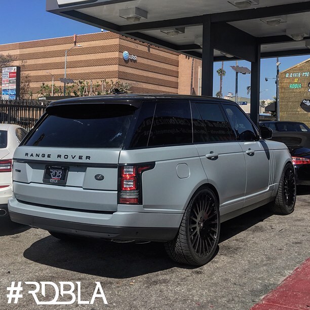 Range Rover Wred In 3m 1080 S51 Satin Battleship Gray