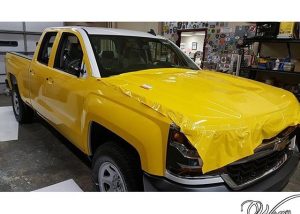 Chevrolet wrapped in Avery SW900-225 Gloss Yellow