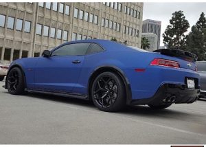 Chevrolet wrapped in Avery SW900-615M Matte Blue Metallic