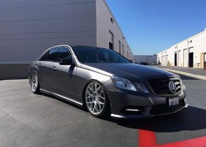 Mercedes Benz wrapped in 3M 1080-S261 Satin Dark Gray