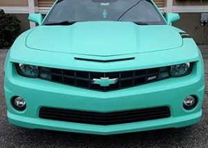 Chevrolet wrapped in Avery SW900-713 Matte Vintage Green