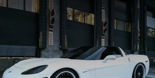 Chevrolet wrapped in Matte White