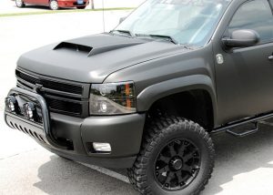 Chevrolet wrapped in 1080 Matte Black