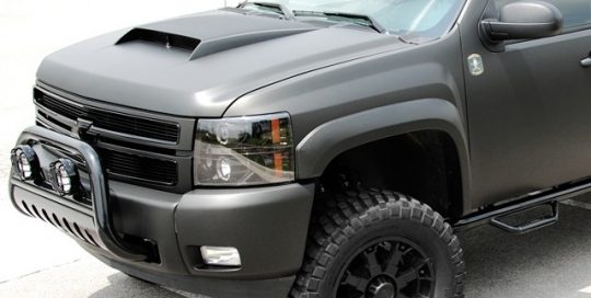 Chevrolet wrapped in 1080 Matte Black