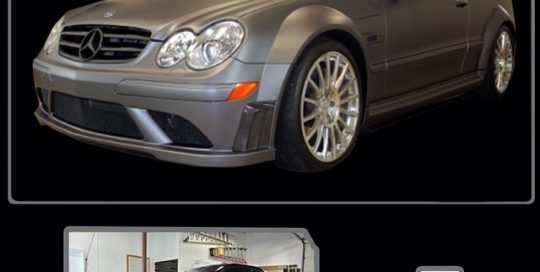 Mercedes Benz wrapped in 1080 Matte Dark Grey vinyl