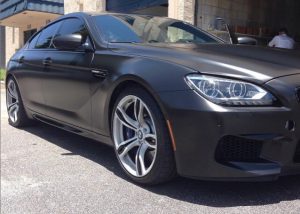 Mercedes Benz wrapped in 3M 1080-S12 Satin Black