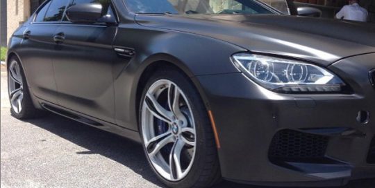 Mercedes Benz wrapped in 3M 1080-S12 Satin Black