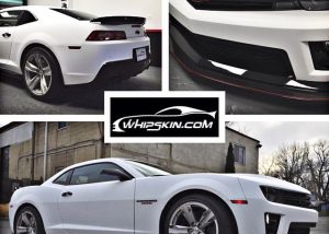 Chevrolet wrapped in Avery SW Matte White vinyl