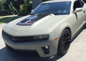 Chevrolet wrapped in Avery SW900-711 Matte Khaki Green