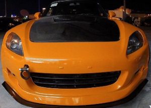 Honda wrapped in 1080 Burnt Orange vinyl