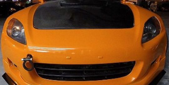 Honda wrapped in 1080 Burnt Orange vinyl