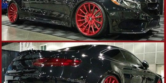 Mercedes Benz wrapped in 1080 Gloss Black