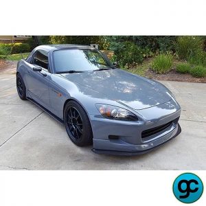 Porsche wrapped in Avery SW900-865 Gloss Dark Grey
