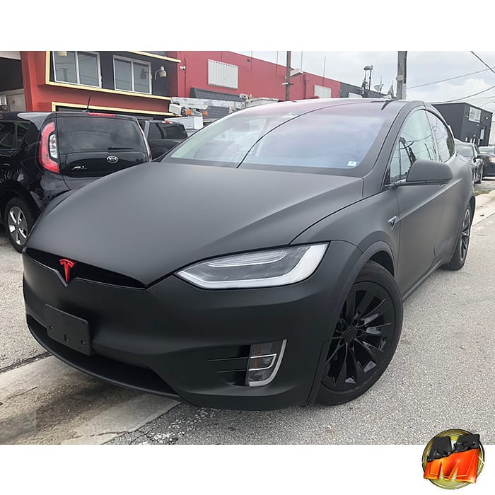 Tesla Model Y 3M Deep Matte Black Car Wrap – Wrap Bullys