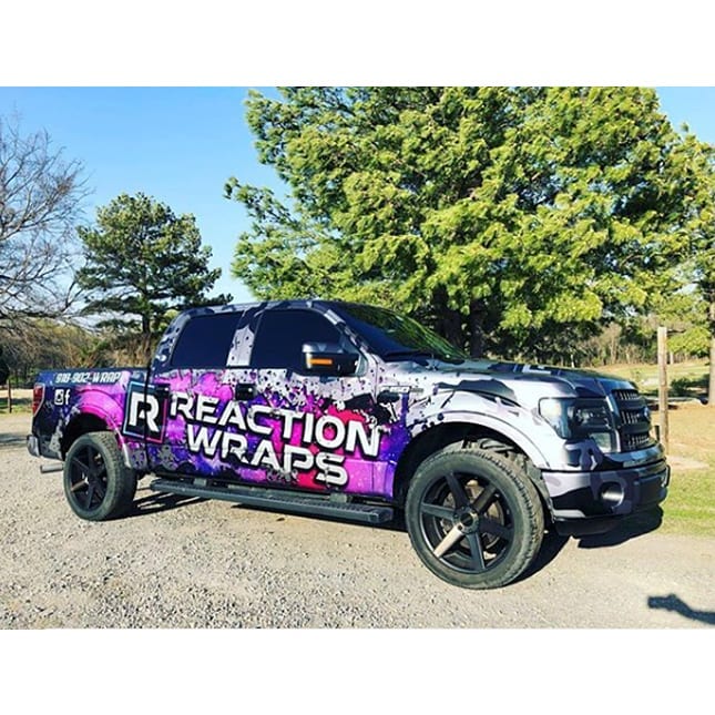 MaxWraps - Custom Reflective LV Wrap. Topped with 3M