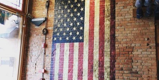 Brickwallwrap wrapped in ustom printed 3M LX40mC vinyl
