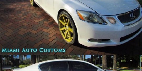Lexus GS300 wrapped in Avery SW Gloss Pearl White vinyl