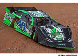 Car Raising wrapped in custom printed Orafol 3165RA and 6510 Fluorescent Green vinyls