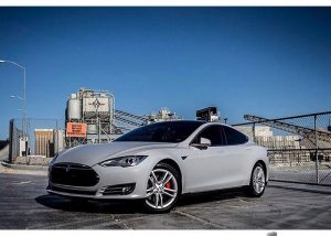 Tesla Models wrapped in Avery's new SW Satin Grey vinyl