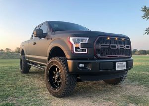 Ford F150 Wrapped in Avery SW Matte Black Vinyl