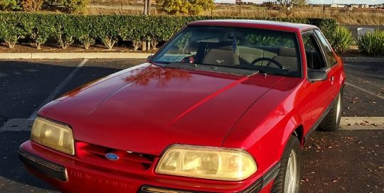 Ford Mustang Wrapped in 3M 1080 Gloss Dragon Fire Red Vinyl