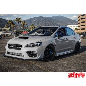 Subaru WRX Wrapped in Avery Gloss Grey Vinyl