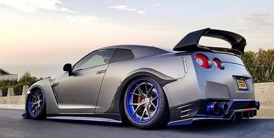 Nissan wrraped in Orafol Matte Graphite Metallic