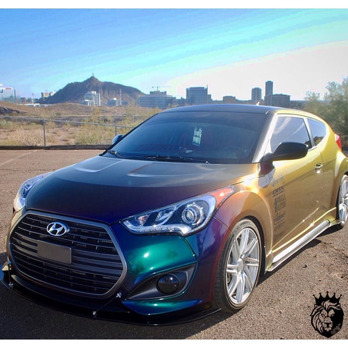 Hyundai Veloster wrapped in Avery ColorFlow Gloss ...